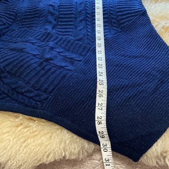 Dana Bachman sweater with metallic sparkling thread size S - Picture 9 of 10